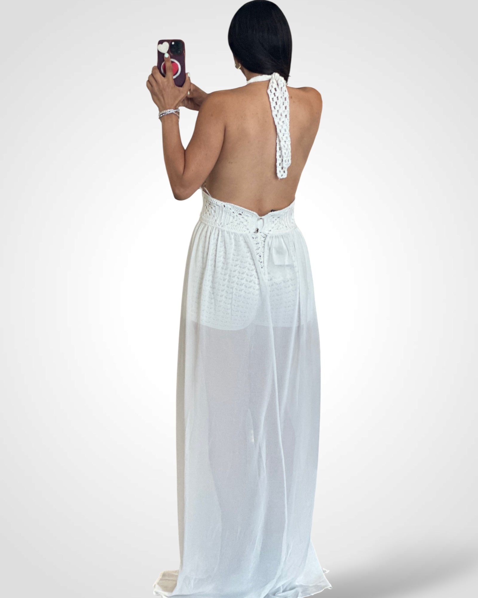Crochet halter Top & Short•-3