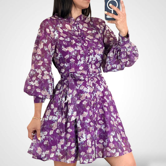 Floral Print Short Dress