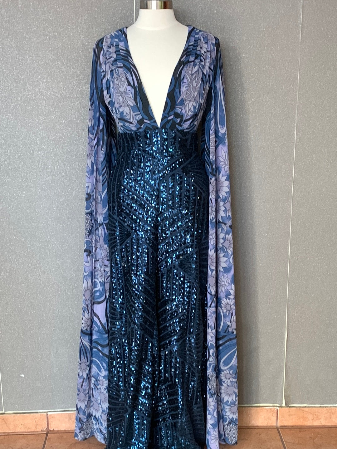 Sequin Flair Jumpsuit•-1