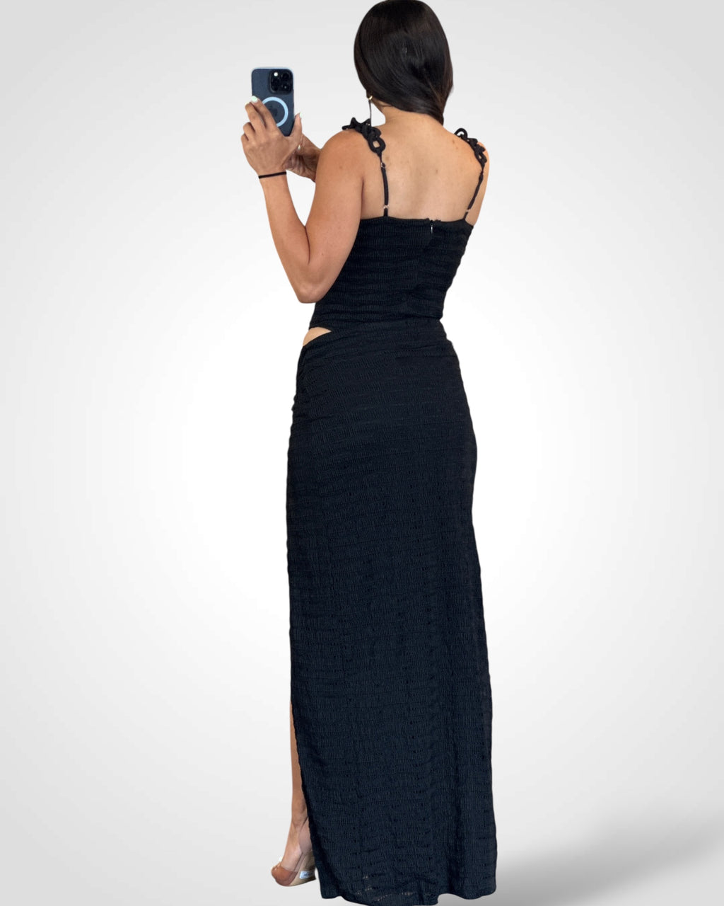 Rings Strap Bodysuit & Skirt Set