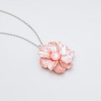 Heavenly Petals Necklace Pink