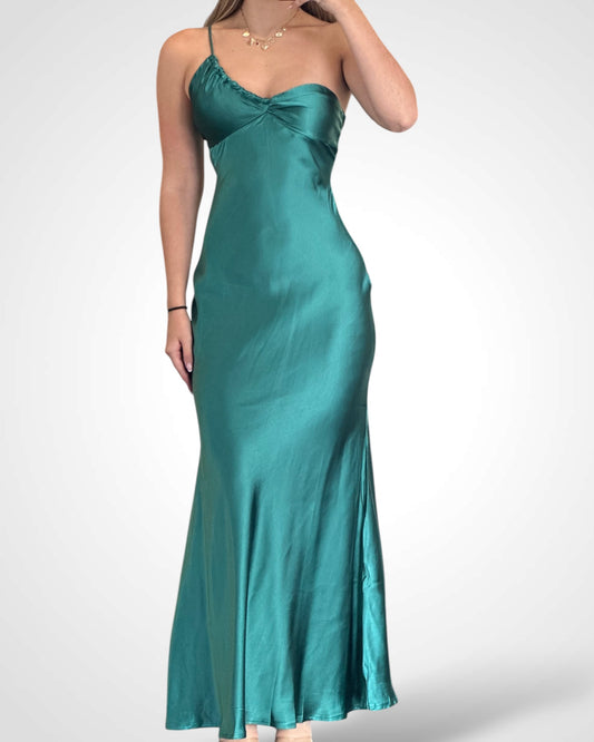ONE SHOULDER MAXI DRESS