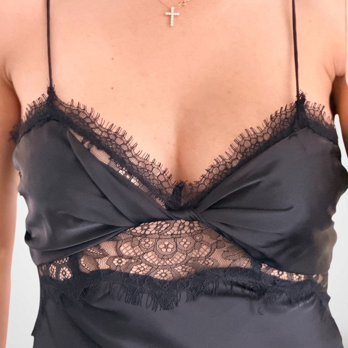 Elara Lace Trim Top-3