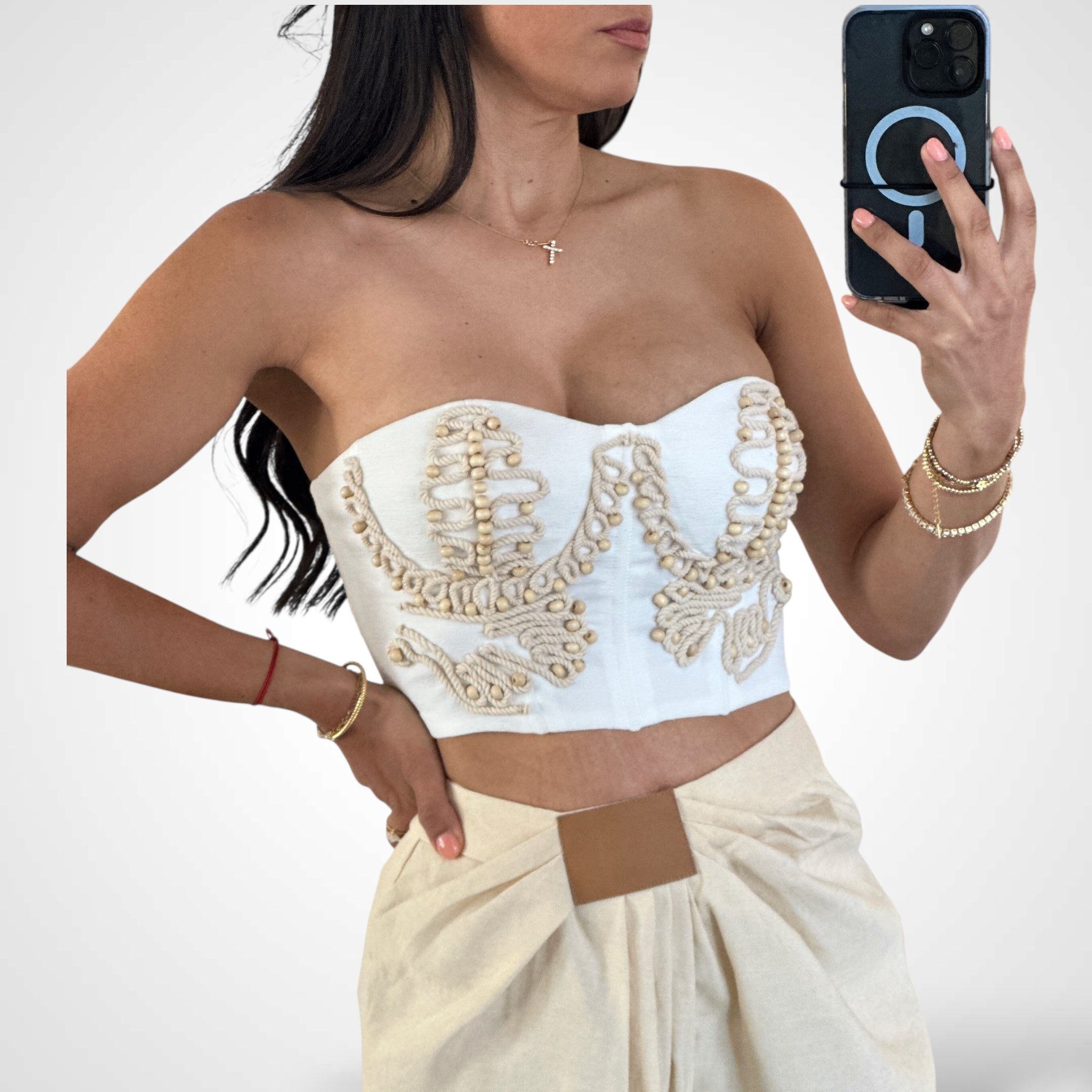 OATMEAL BOHO SET•-2