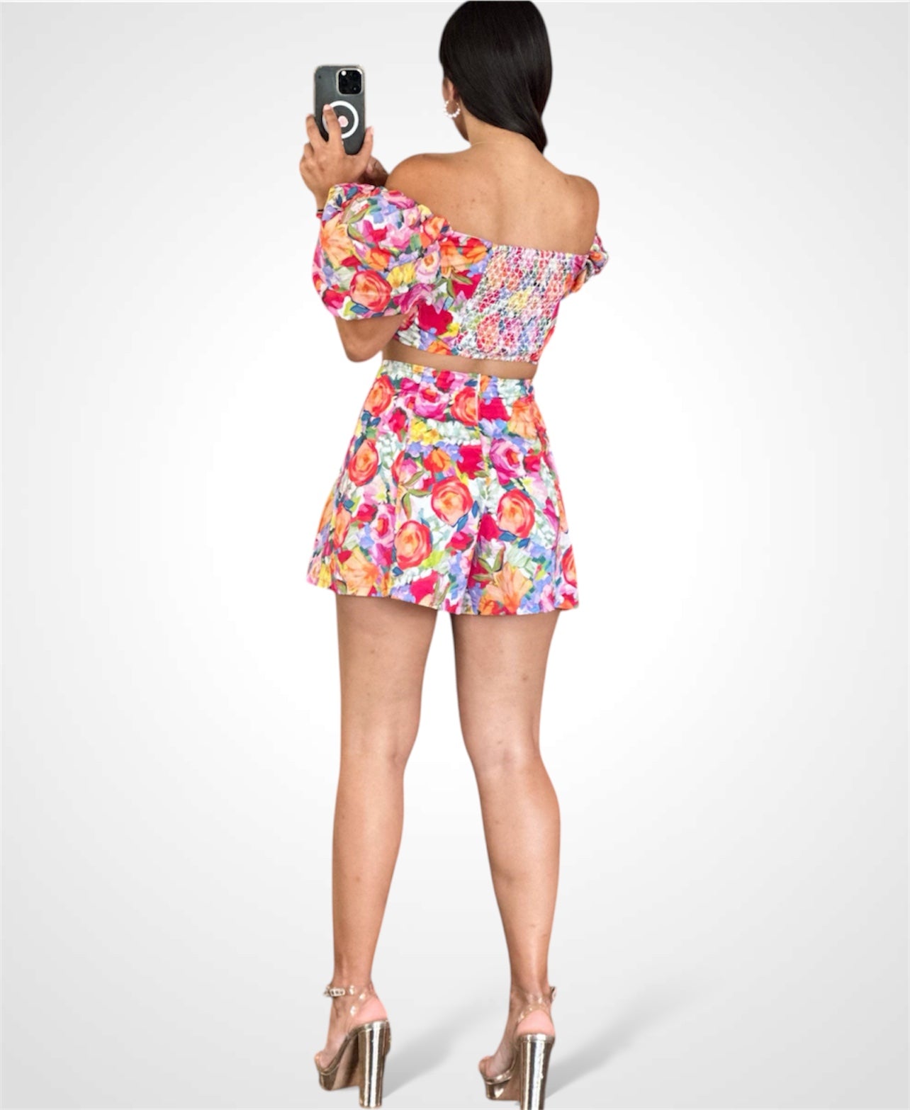 GARDEN PARTY SHORT SET