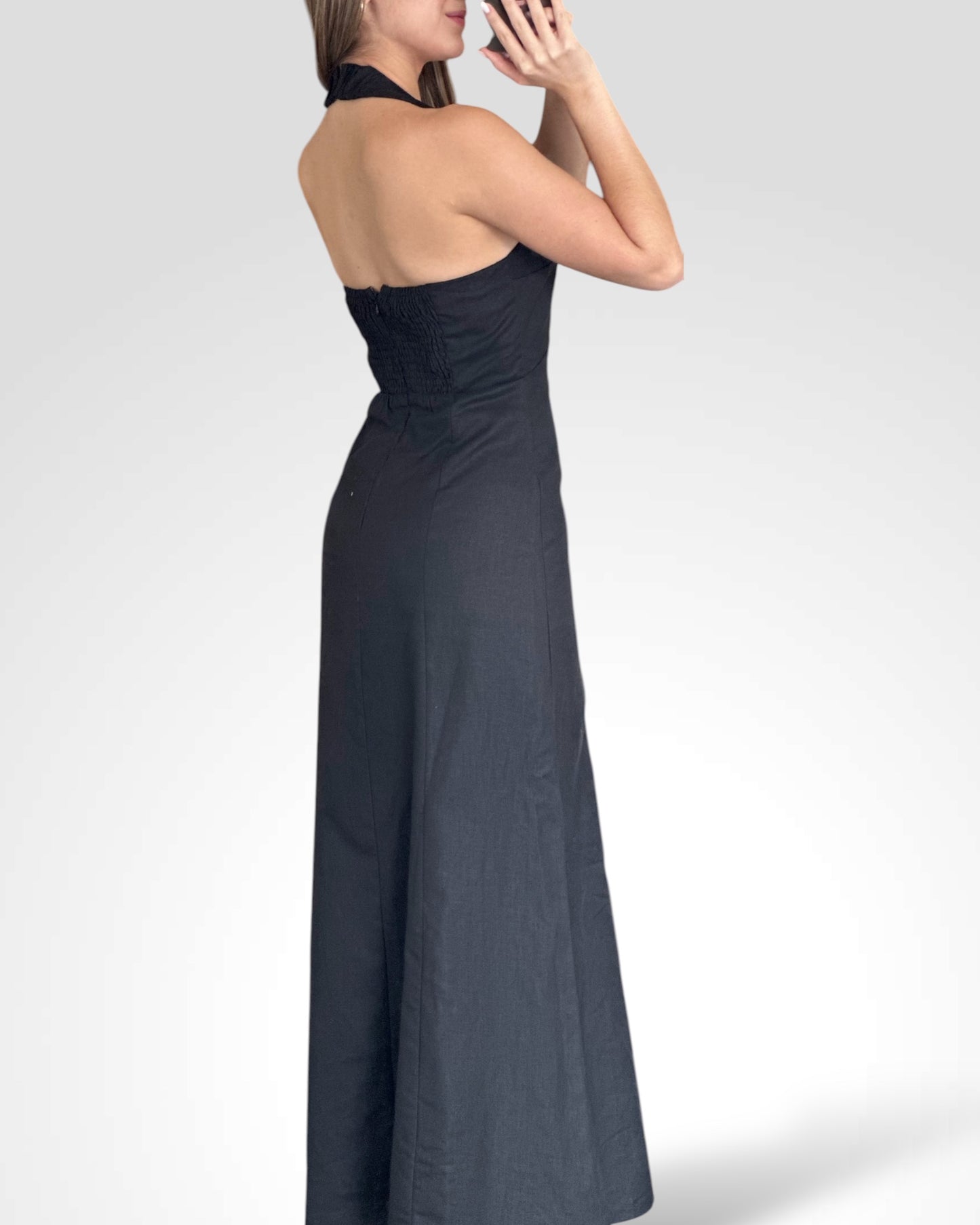 Linen Maxi Dress