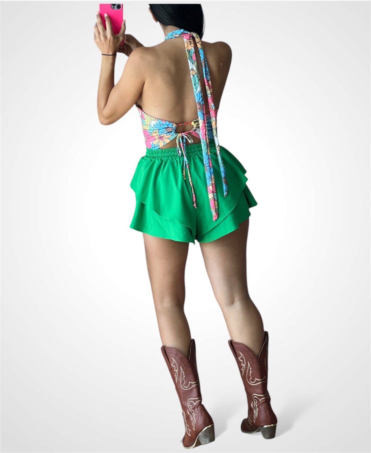 Ruffle Shorts•-3