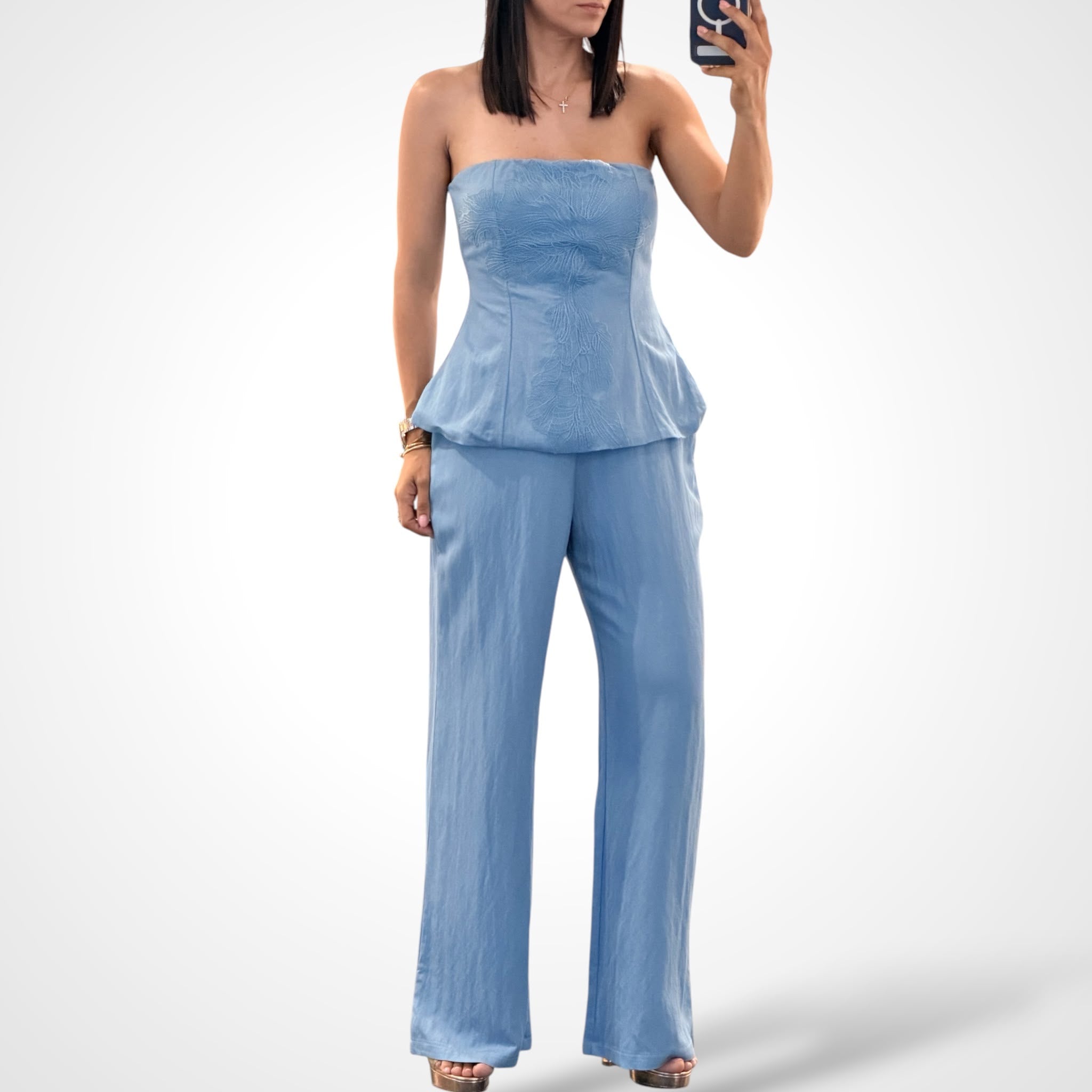 Strapless Set Light Blue-1
