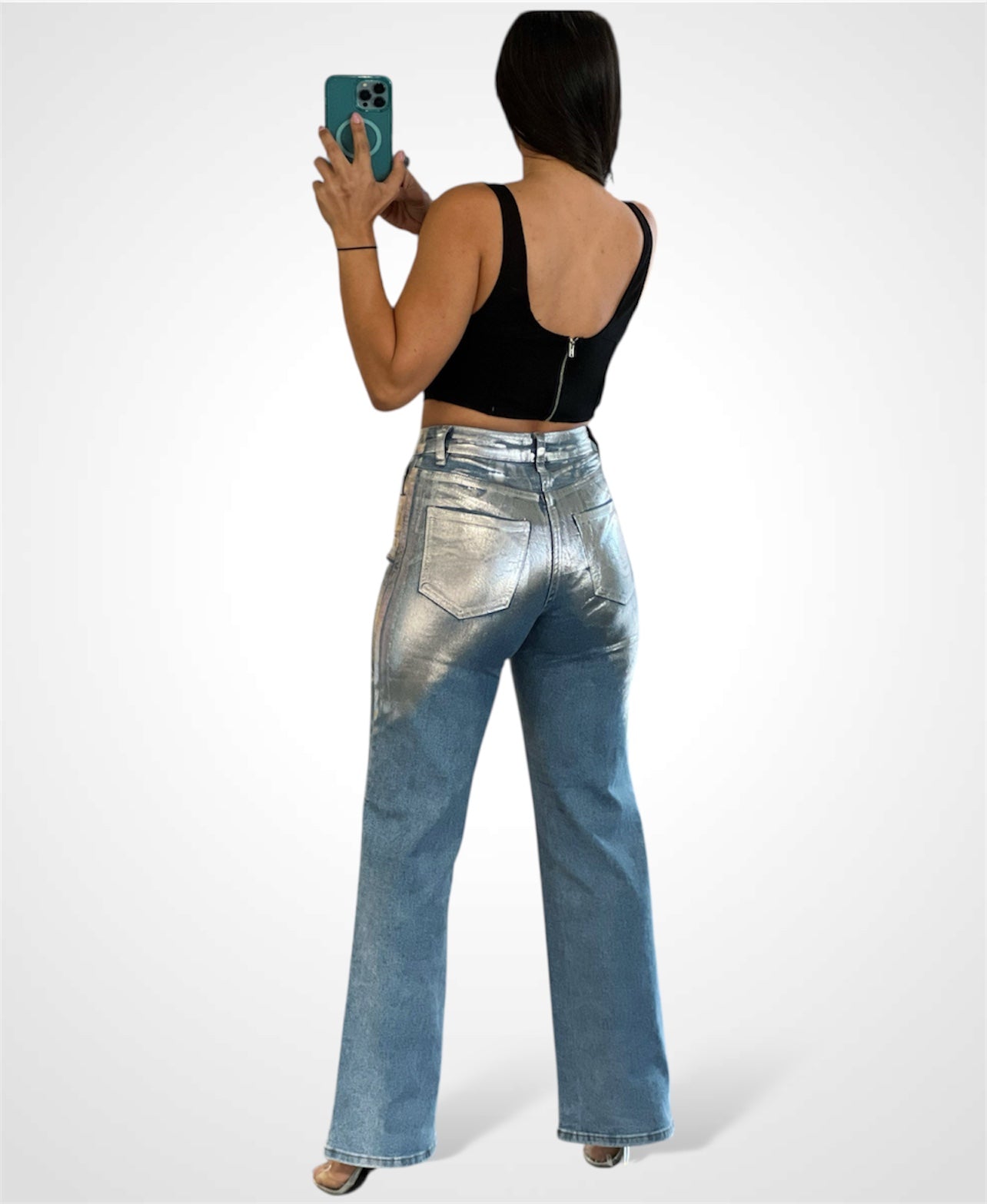 Assymetric Crop Top•-3