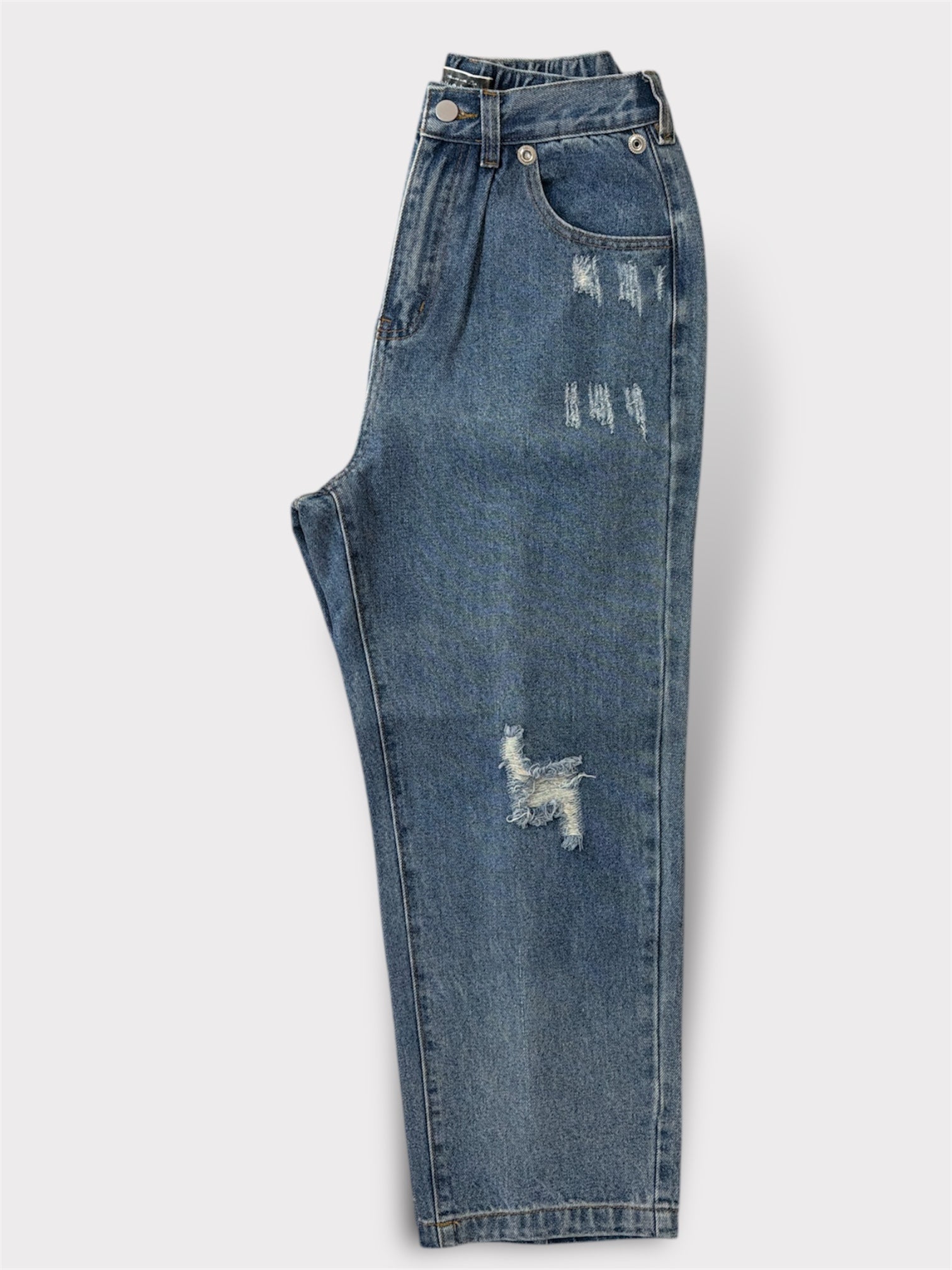 Pocket Denim Jeans•