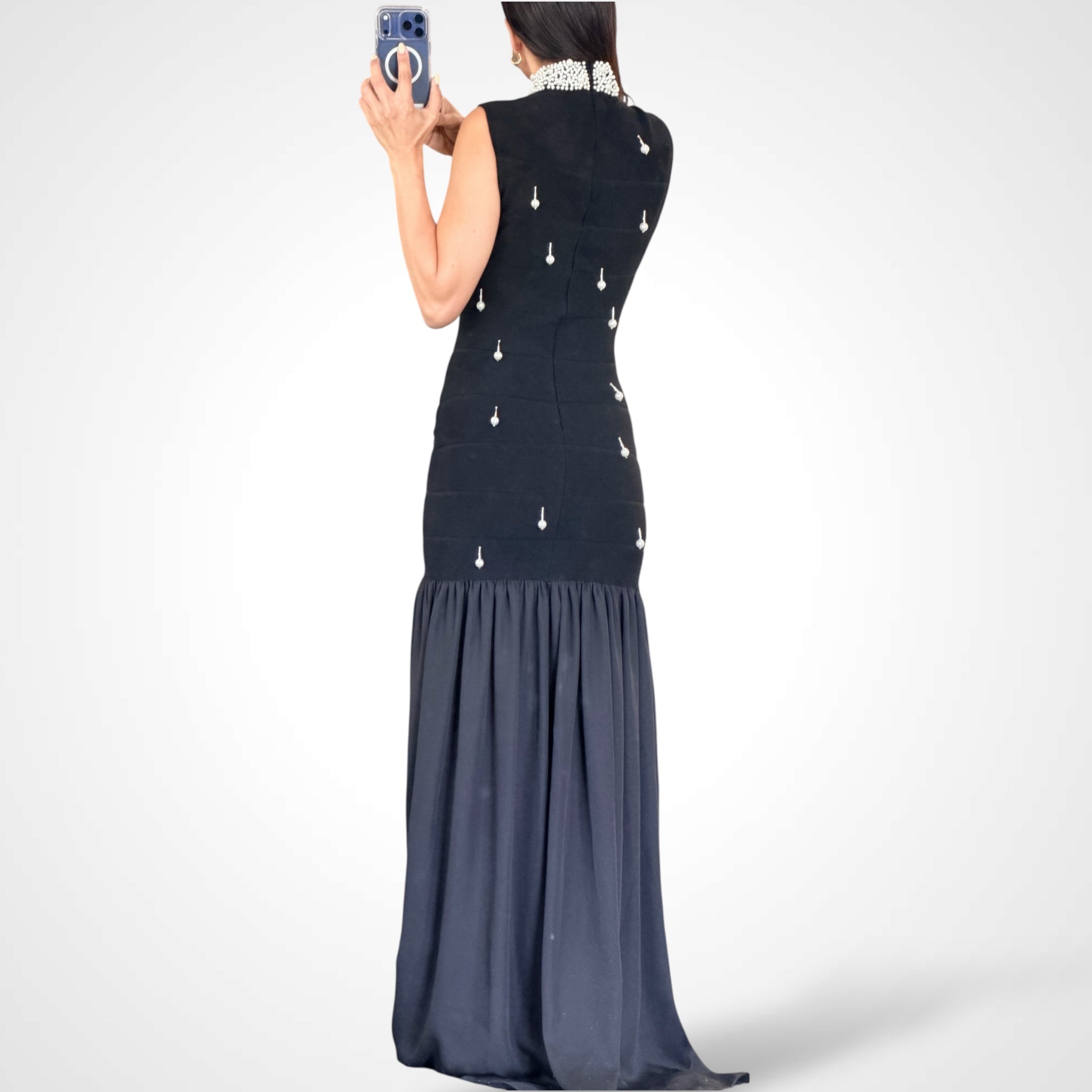 BLACK MAXI DRESS•-3