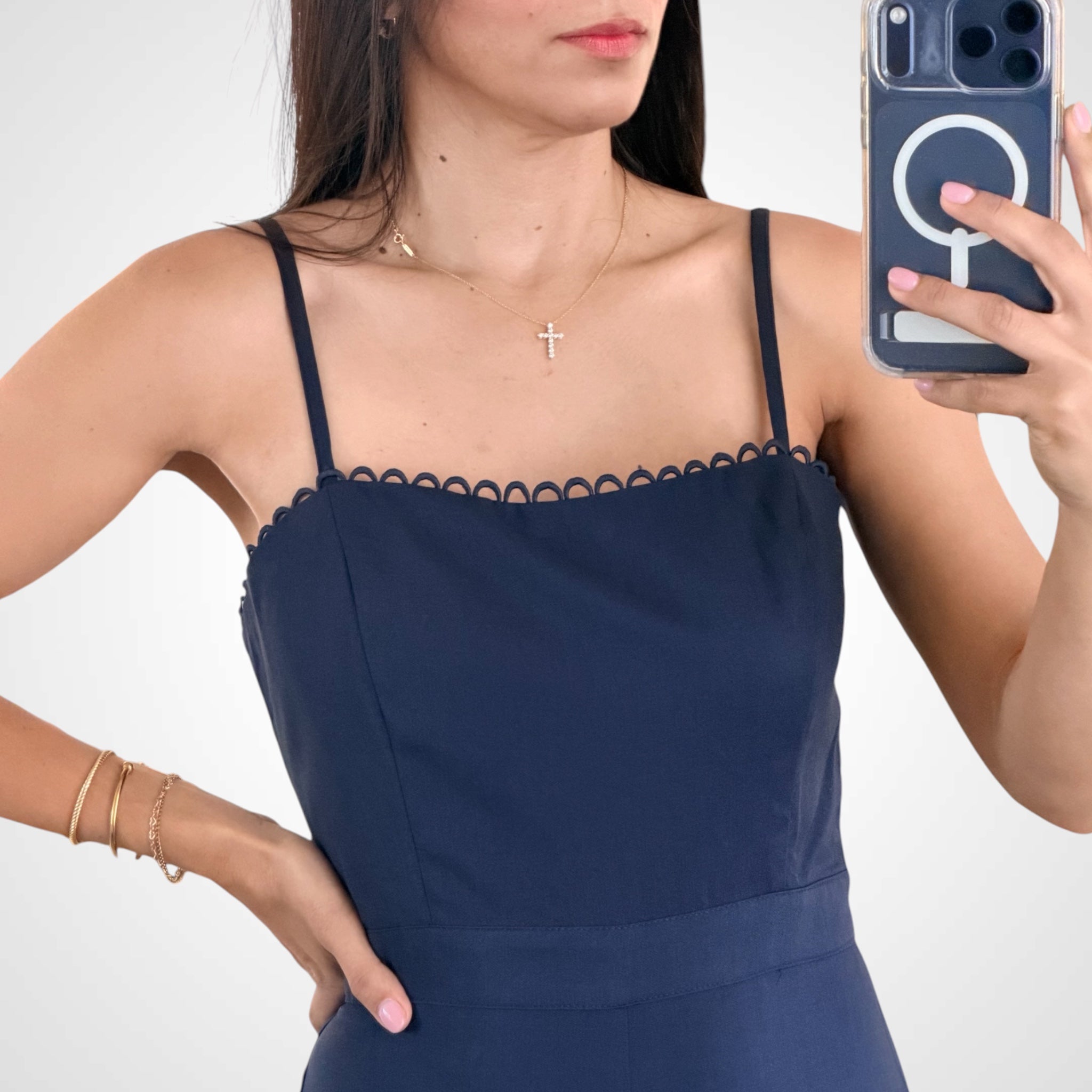 Solid Woven Jumpsuit-3