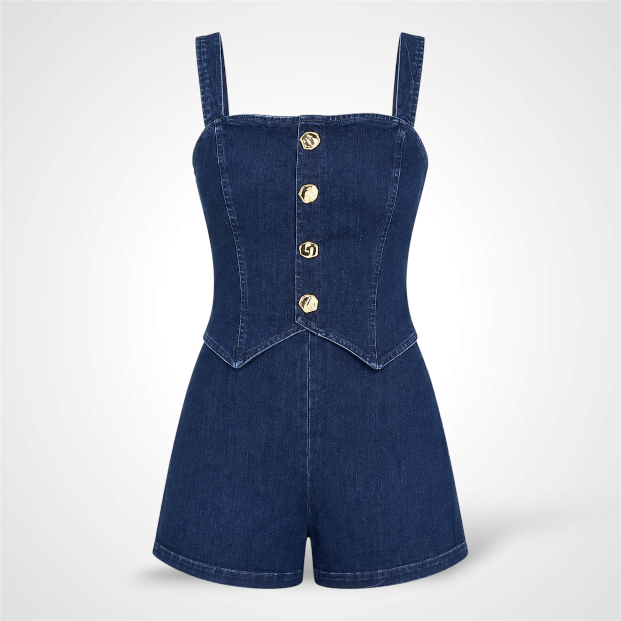 Blake Denim Romper-2