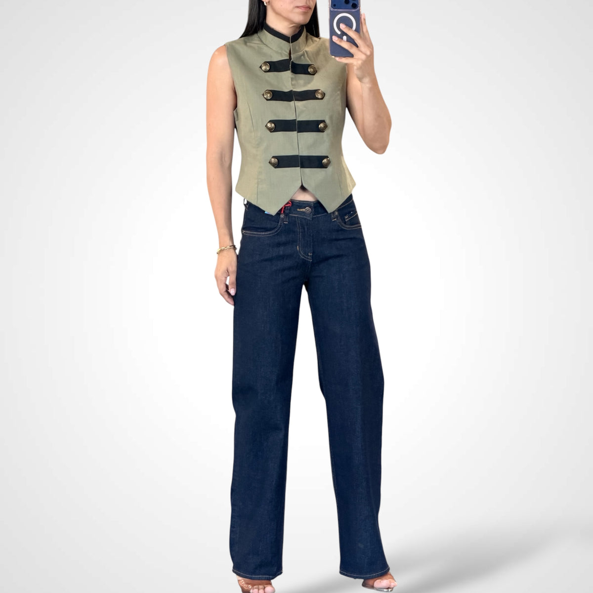Avery Dark Denim Jeans-2