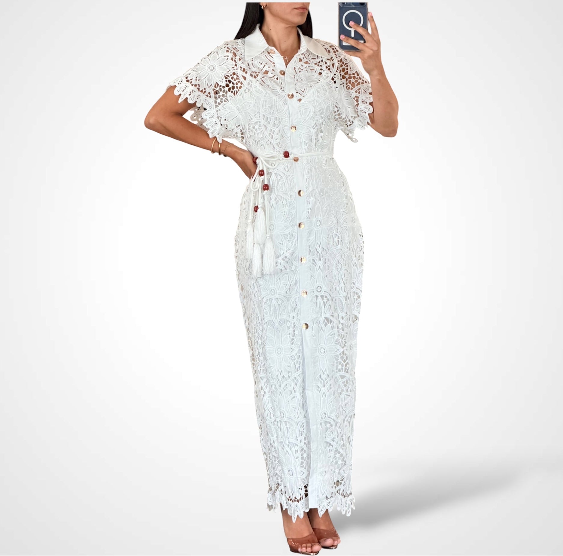 Lace Midi Dress