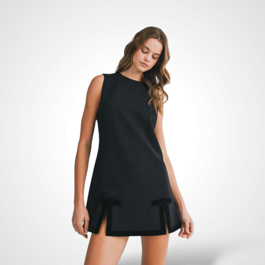 SLEEVELESS MINI DRESS