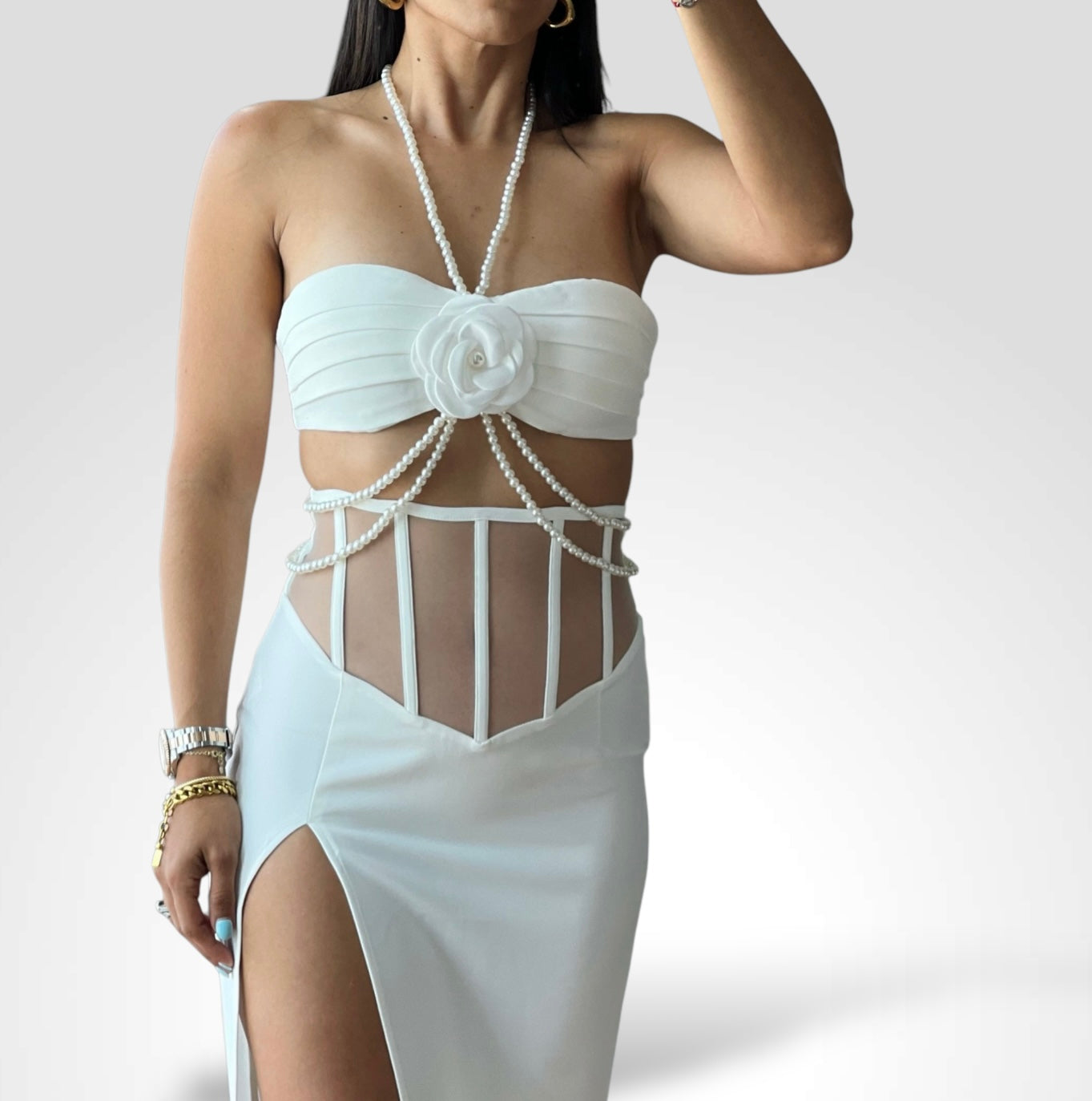 Flower White Set•-2
