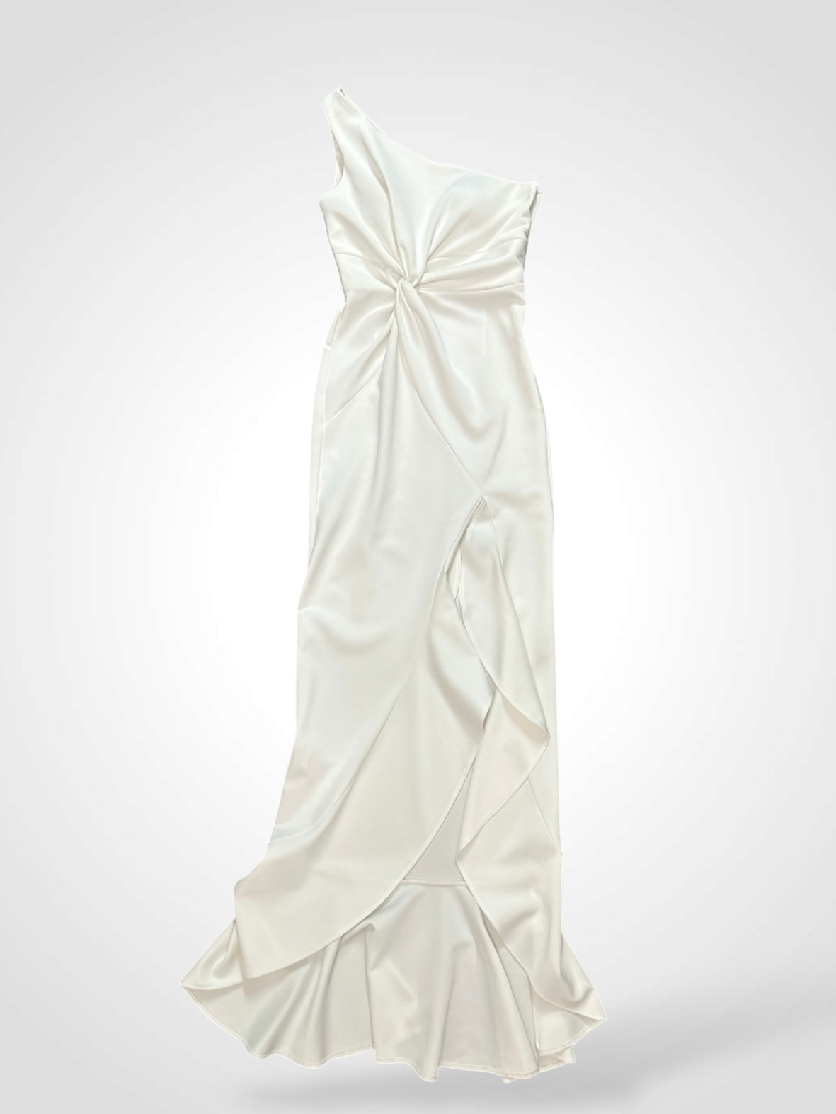 WHITE LONG DRESS•-1
