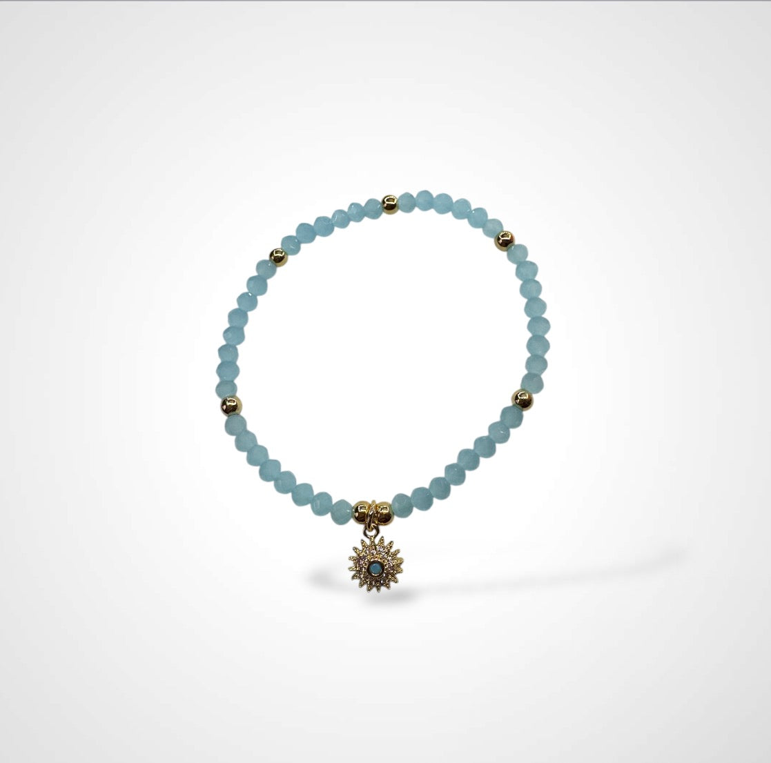ARIA'S TURQUOISE CRYSTALS BRACELET W SUN15