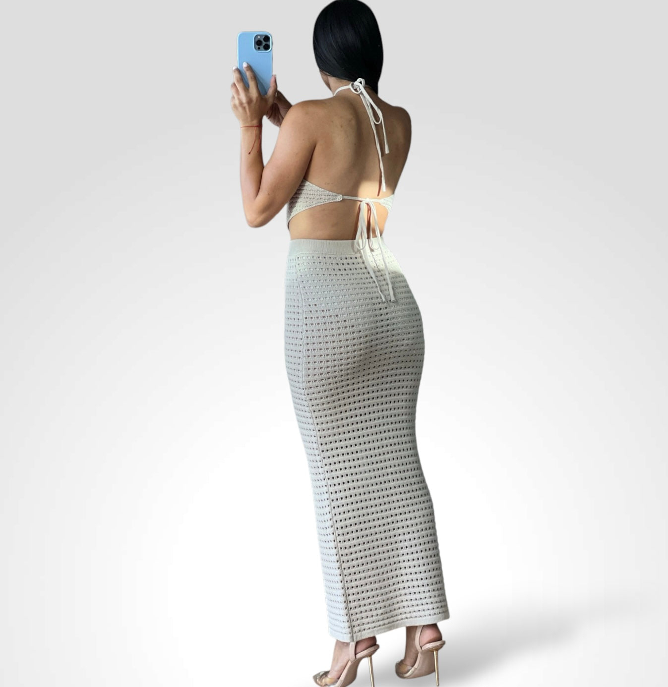 Crochet Halter Set•-3