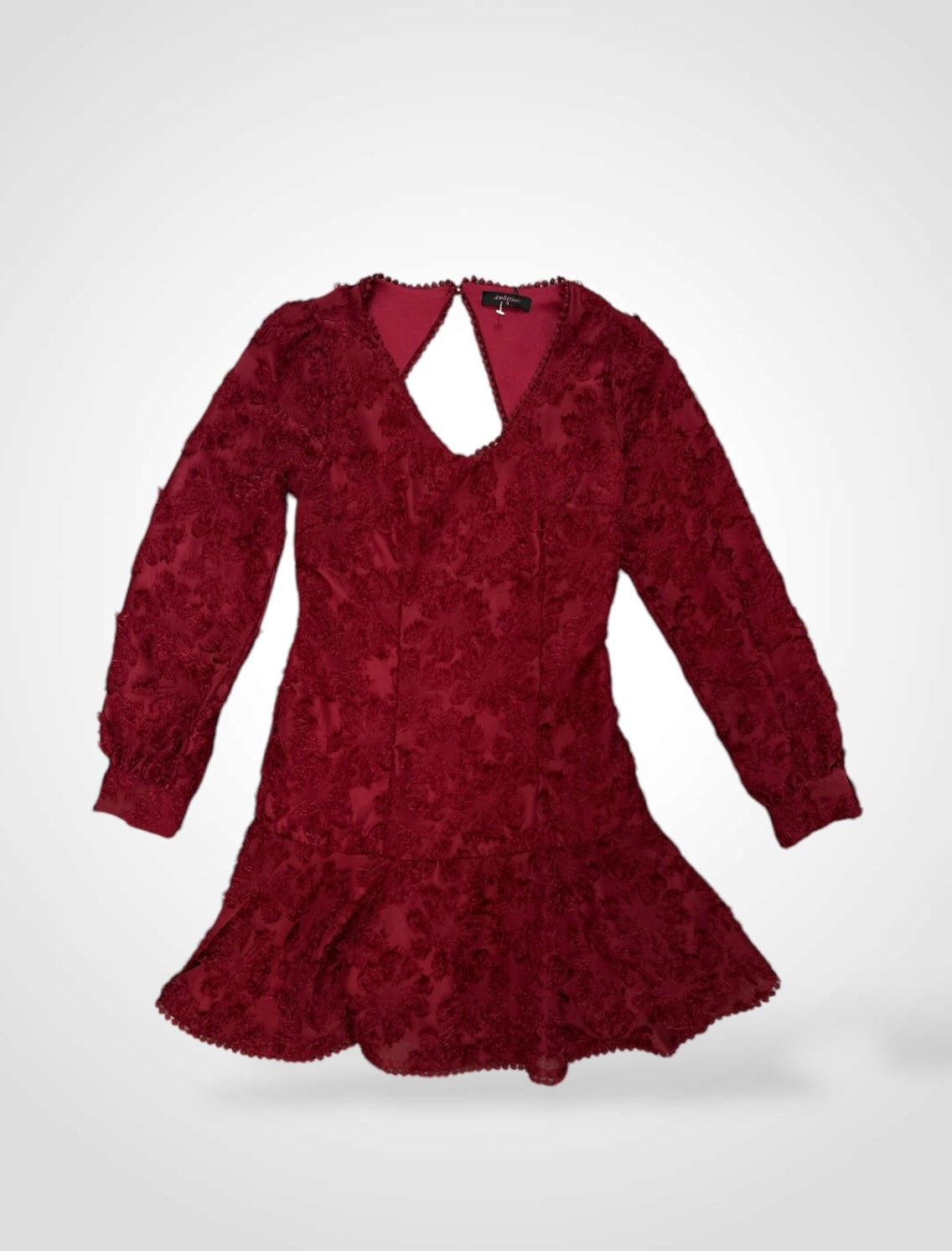 Wine Mini Dress