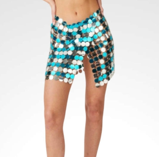 Trixie Metallic Skirt