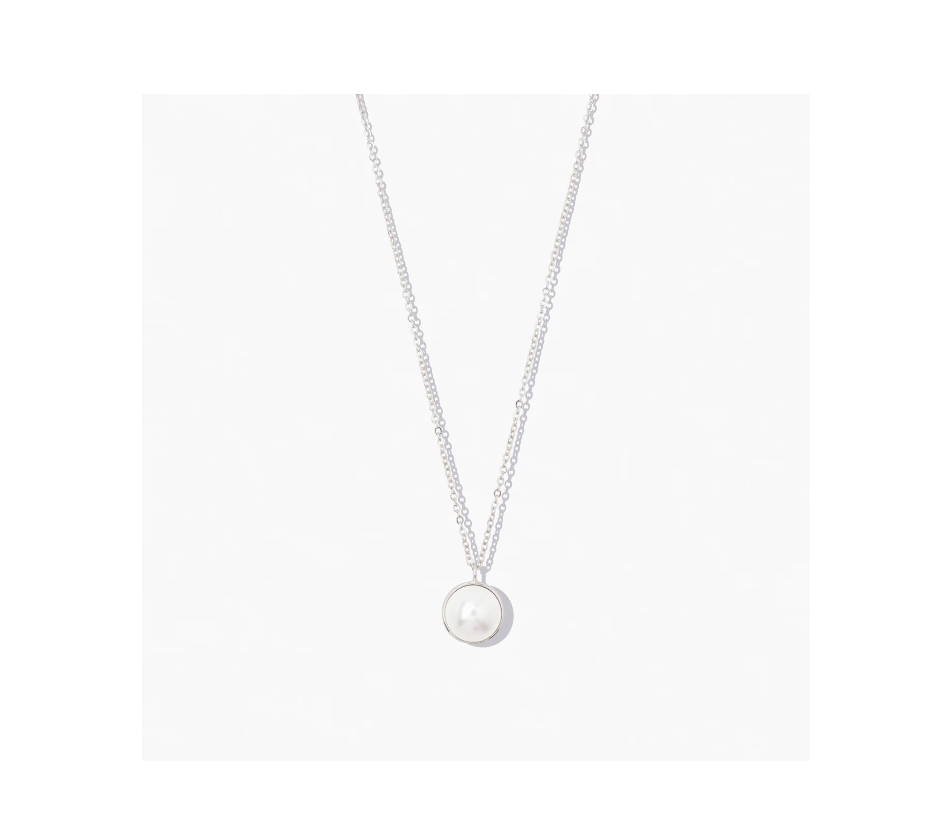 FC-BLACK TIGER PEARL NECKLACE•-1
