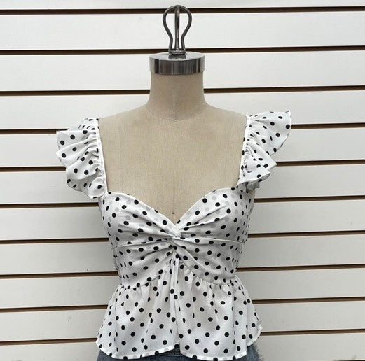 POLKA DOT TOP
