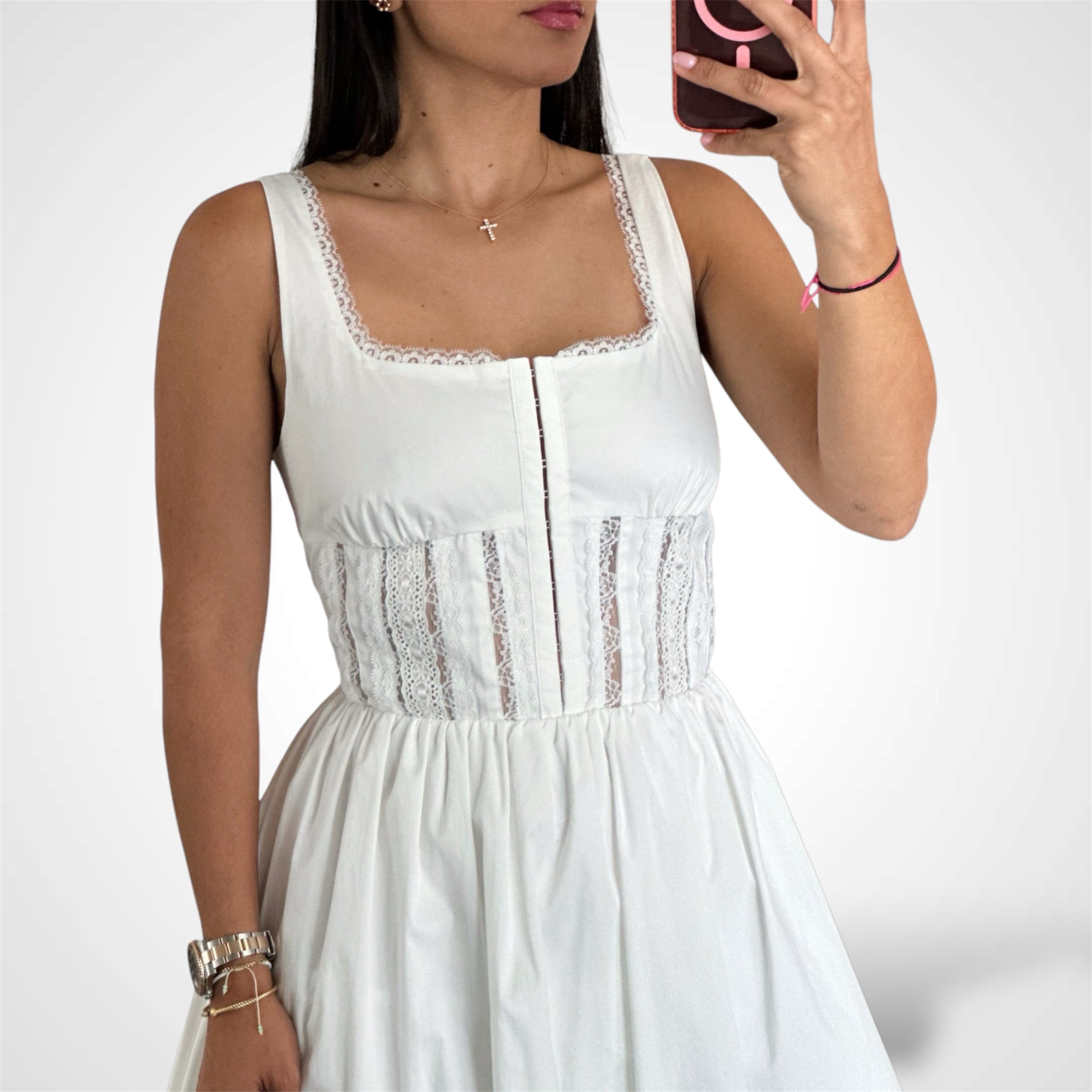 Corset Mini Dress-2