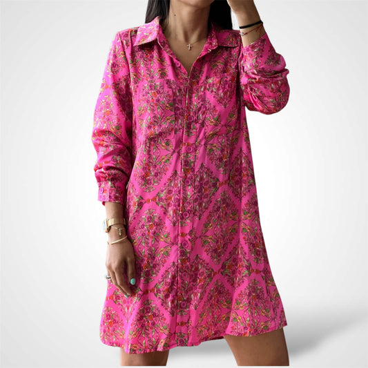 Della Shirt Dress