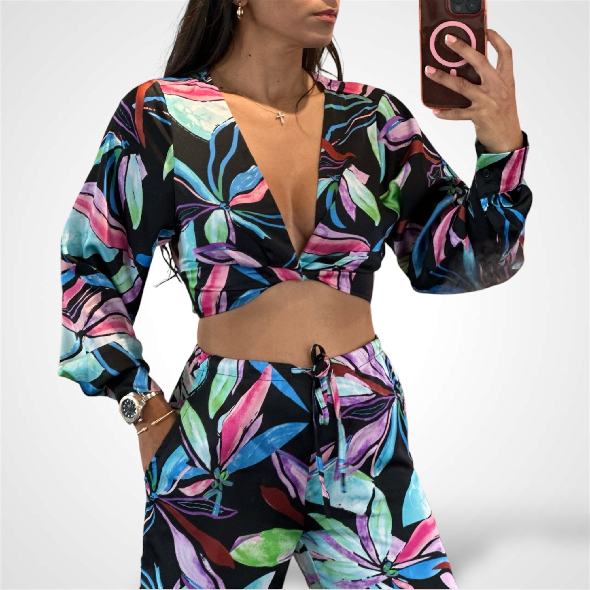 PRINT TWO PIECE SET•-1