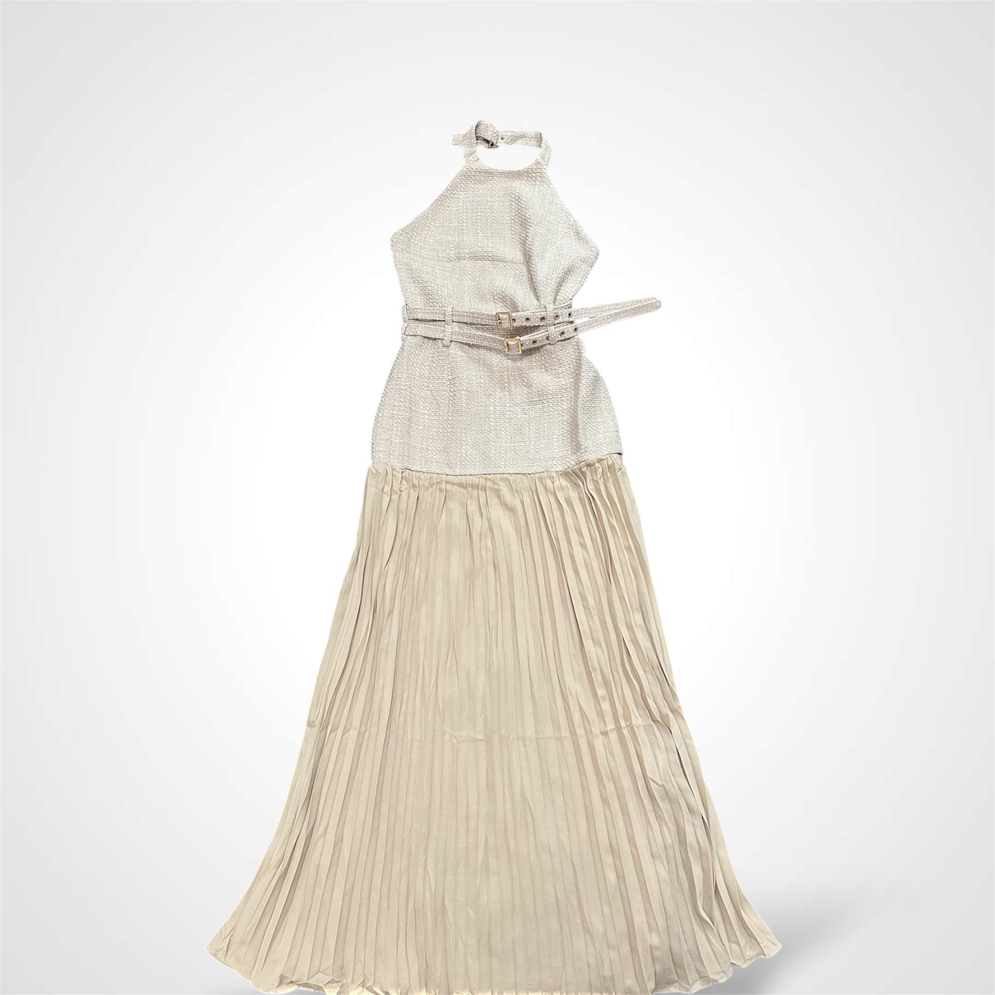 NUDE MAXI DRESS