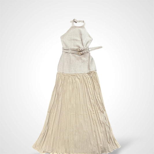 NUDE MAXI DRESS