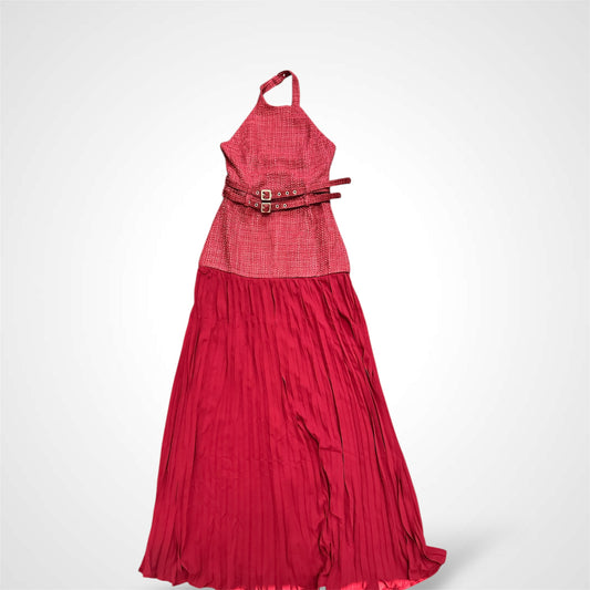 BURGUNDY MAXI DRESS