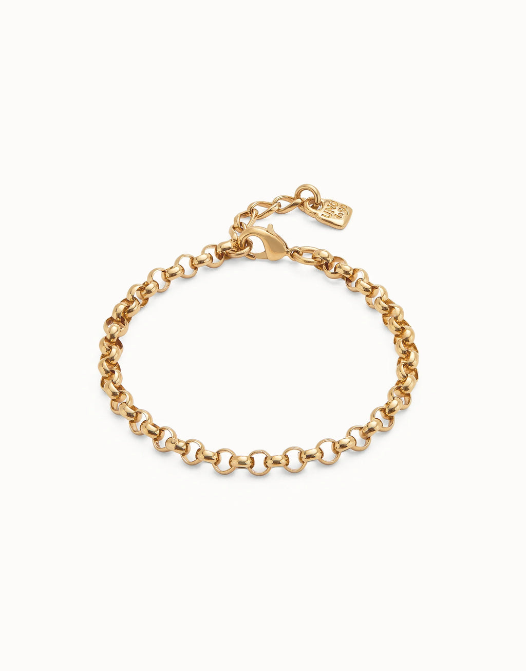 Pulsera cadena bañadas en oro 18k