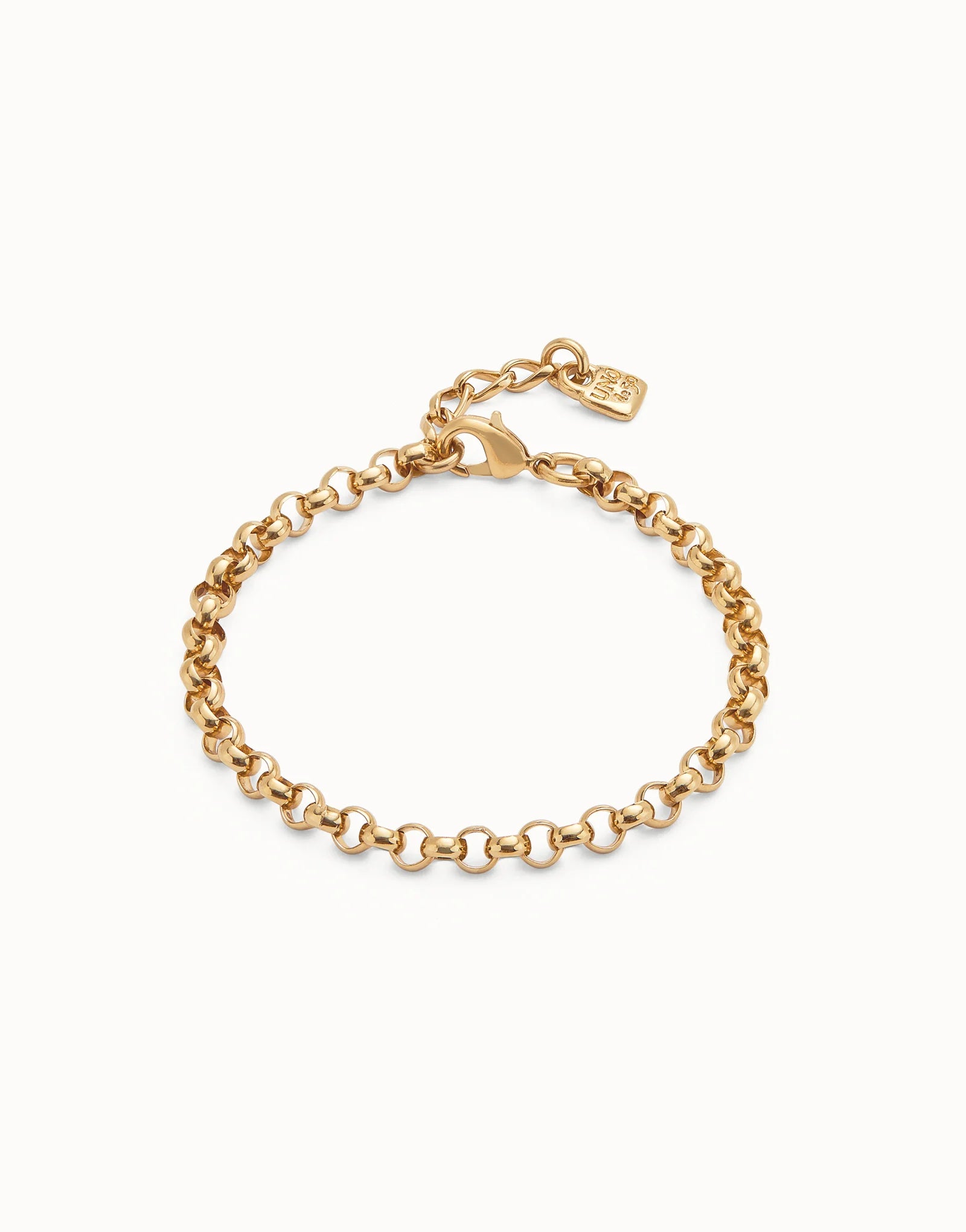 Pulsera cadena bañadas en oro 18k