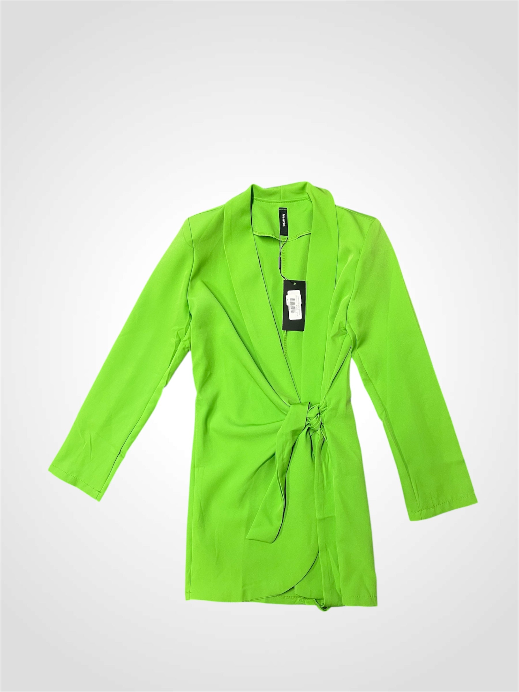 GREEN BLAZER DRESS