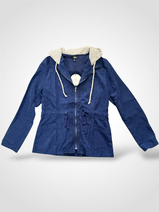 FONT ZIPPER JACKET
