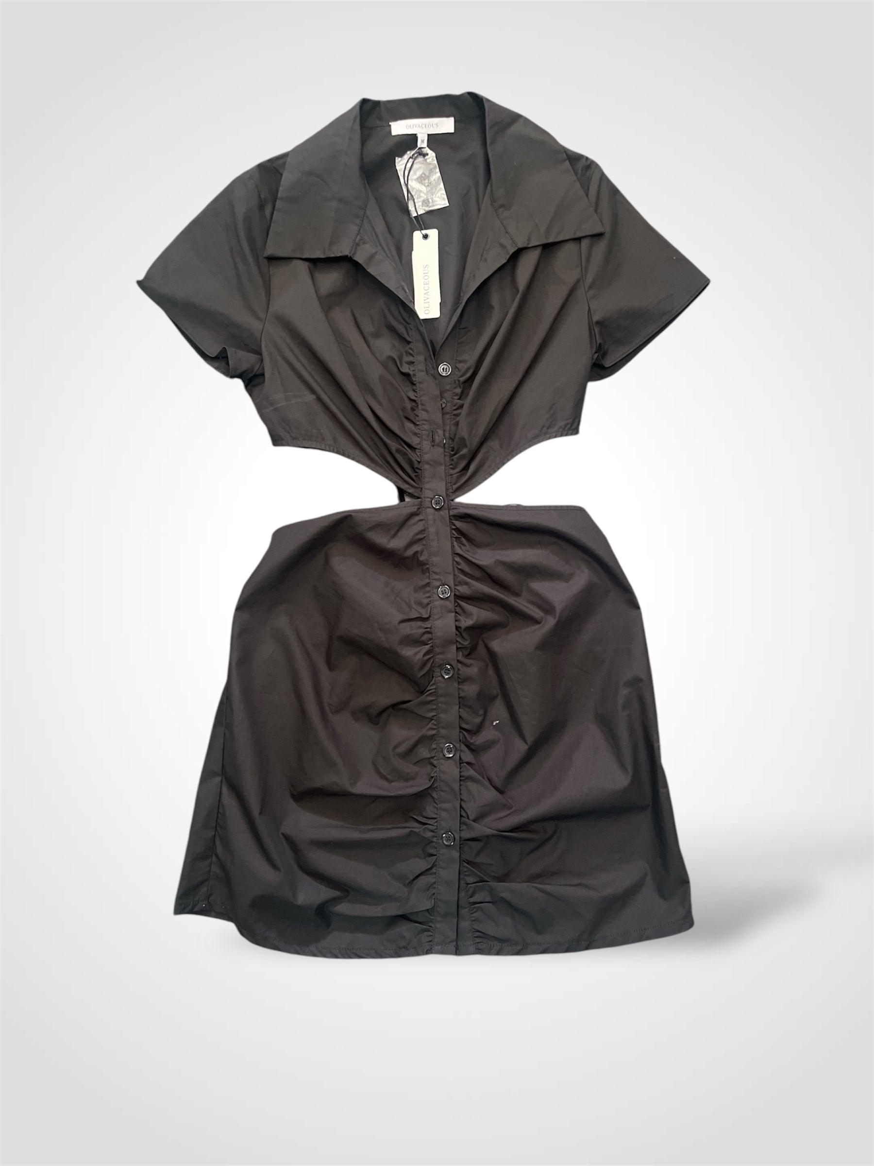 SHORT BLACK DRESS•-1