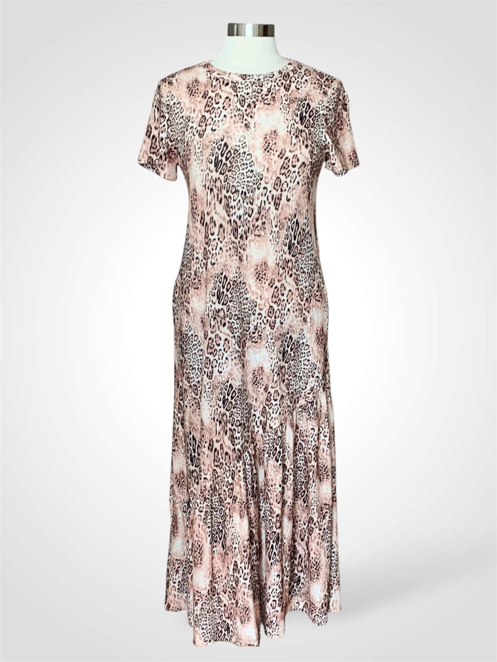 ANIMAL PRINT LONG DRESS