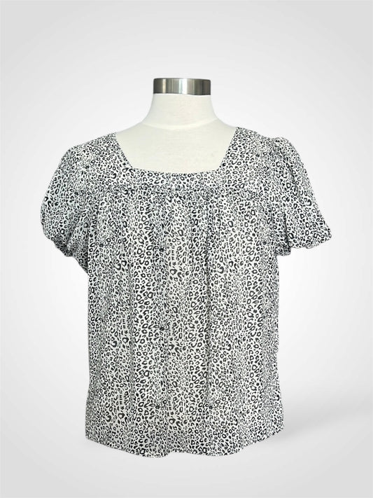 Animal Print Top