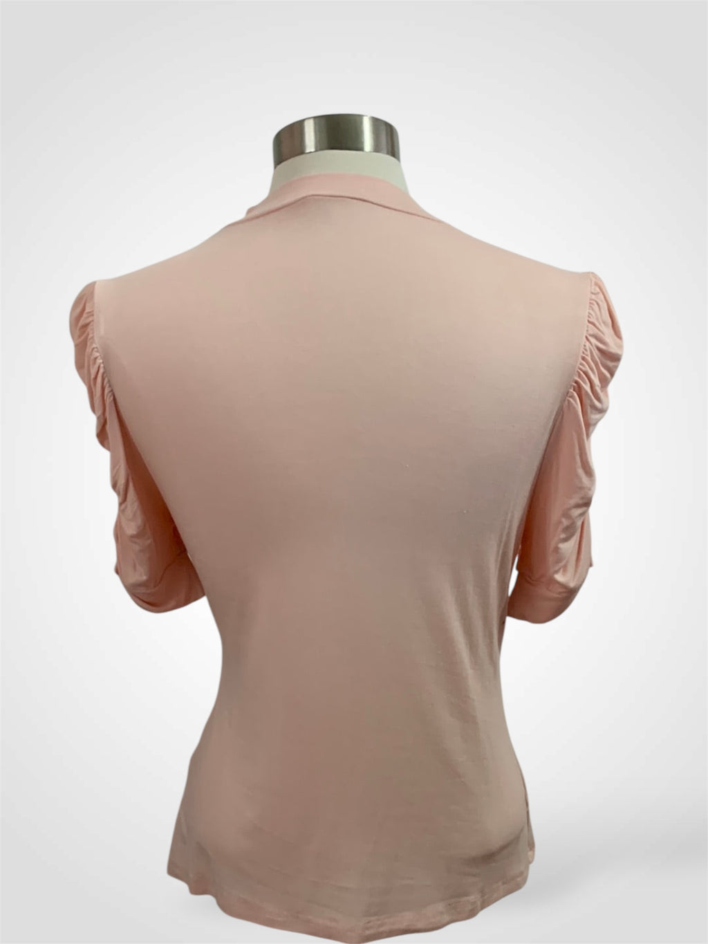 SHORT SLEEVE PINK TOP