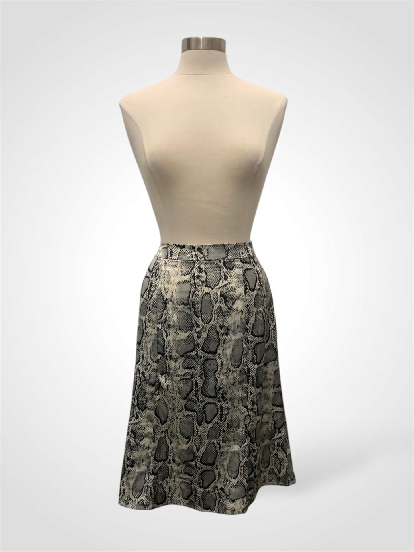 Snake Midi Skirt