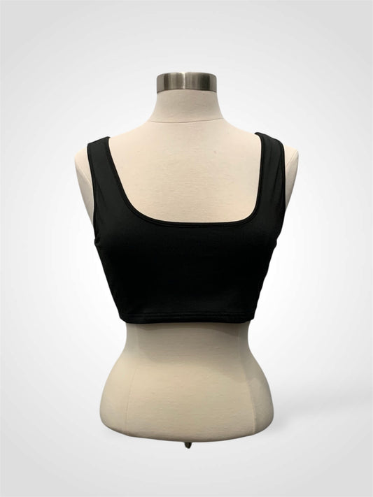 Black Crop Top