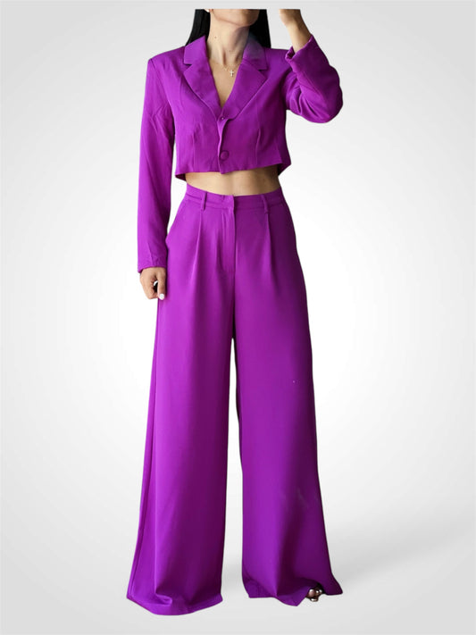 Violet Short Blazer