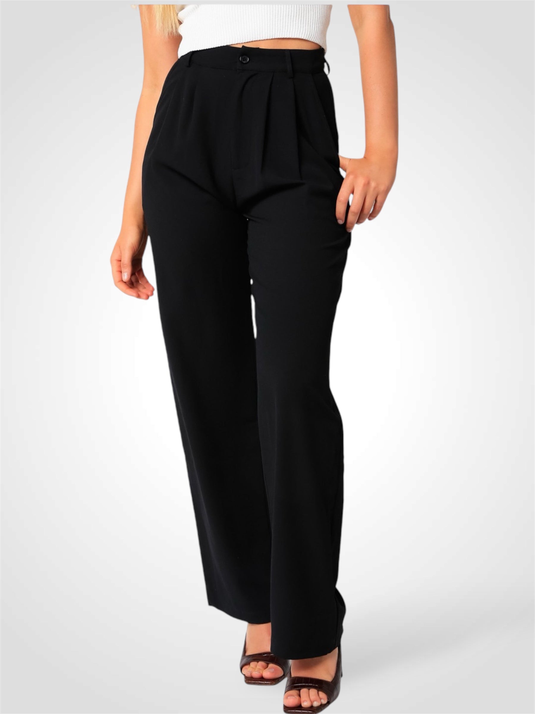 BLACK LONG PANTS