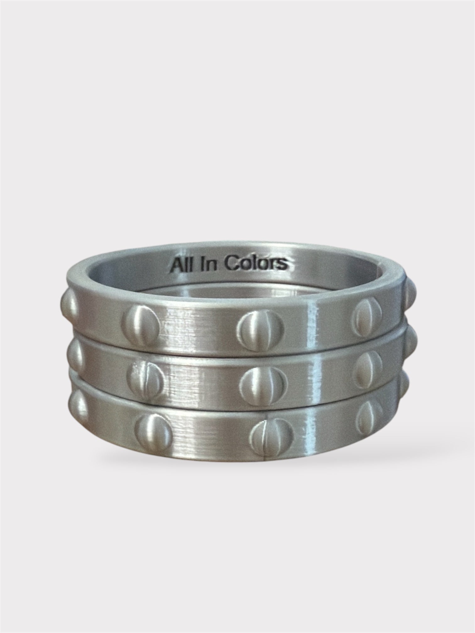 Thin Endless Bangles Silver-1