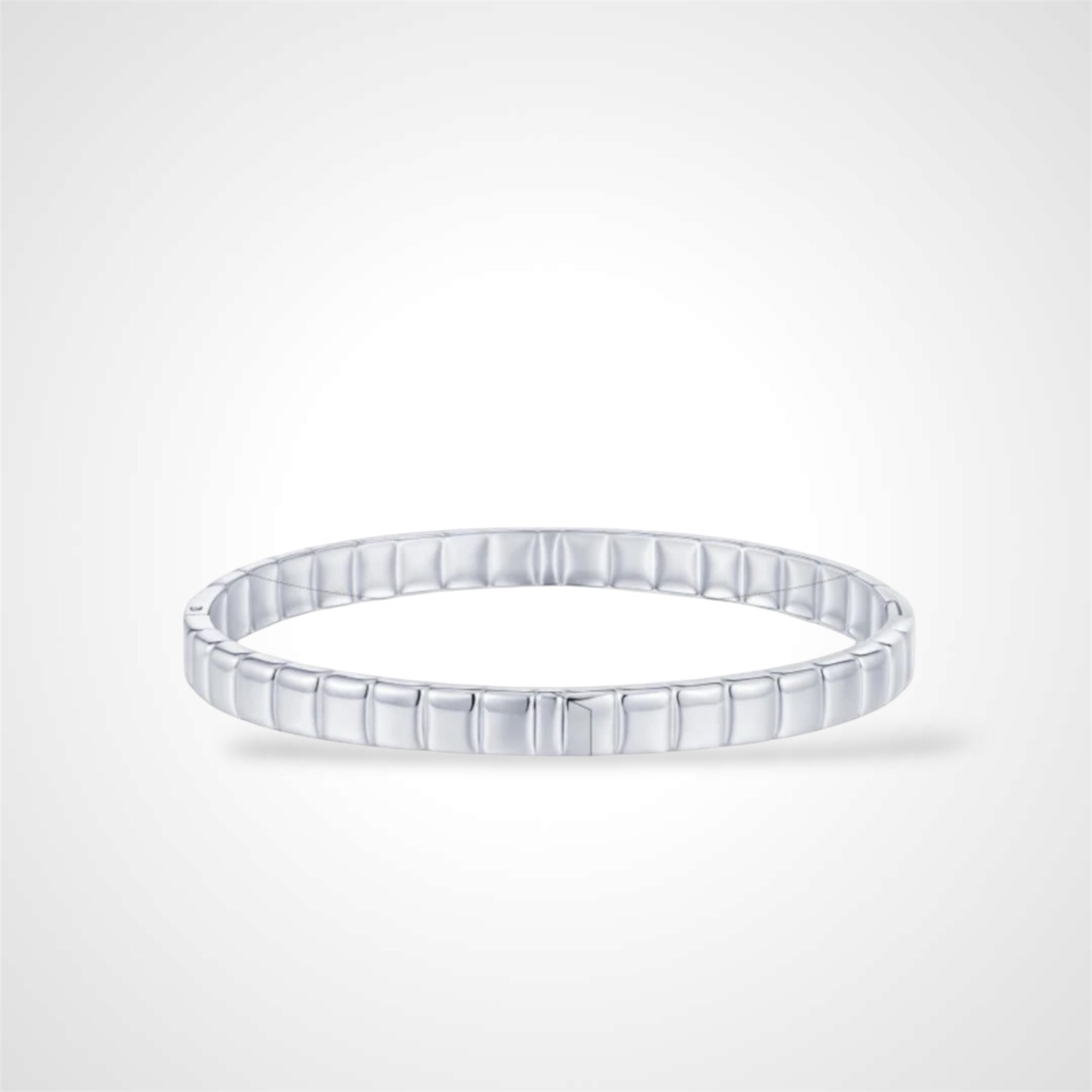 Tick Tack Steel Bangle•-1