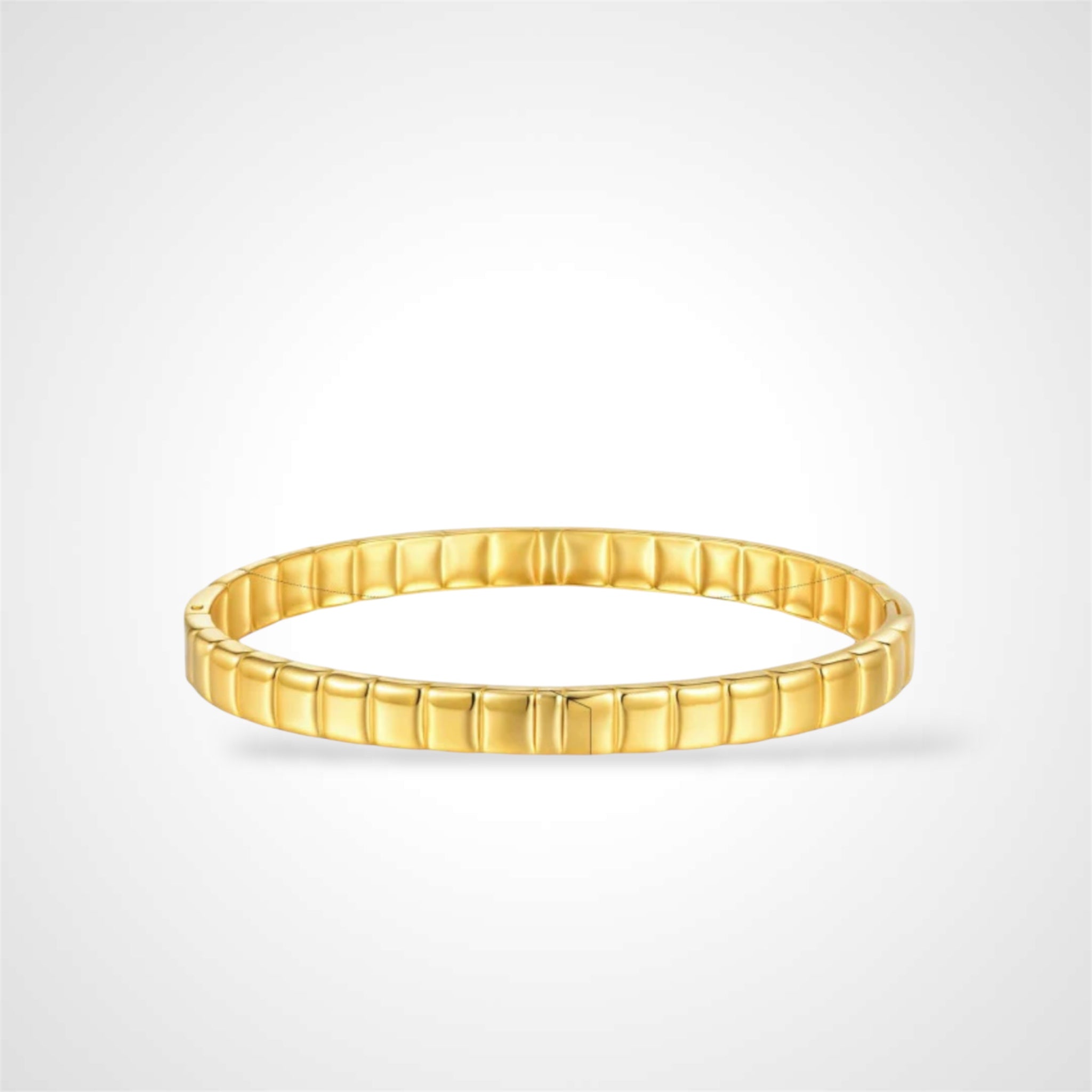 Tick Tack Gold Bangle•-1