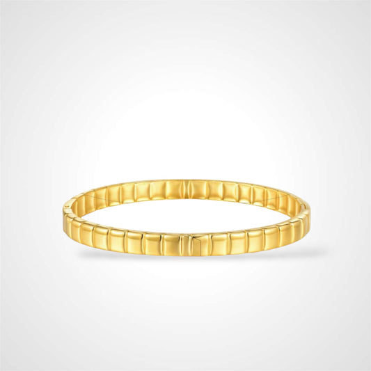 Tick Tack Gold Bangle